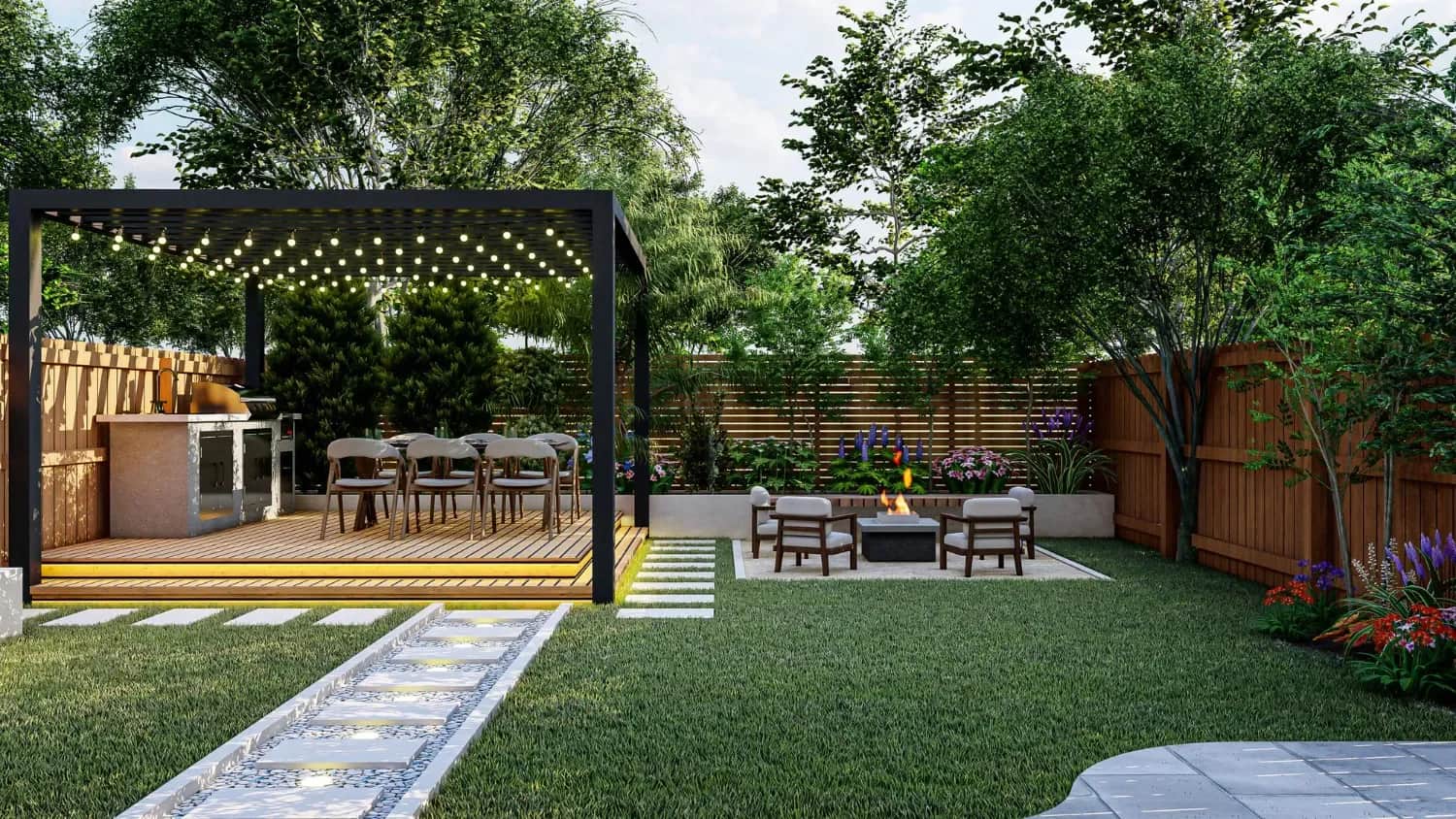 تصميم حدائق 2D و3D