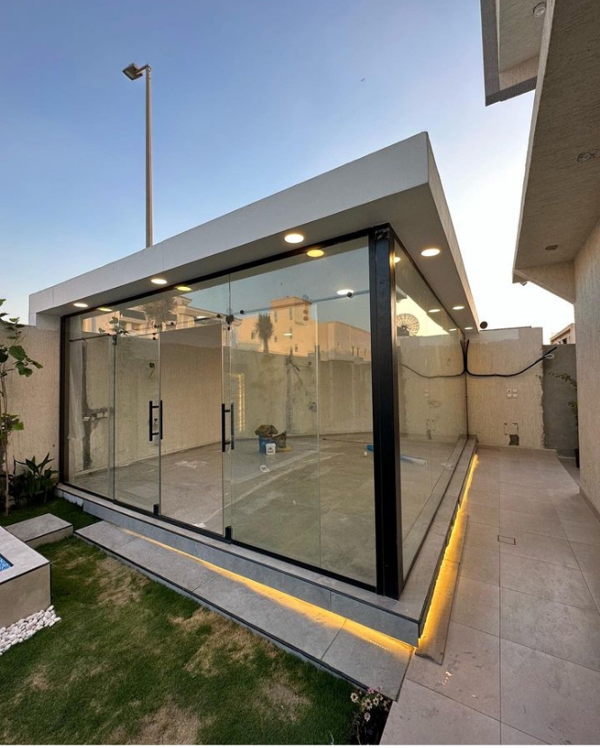 الغرف الزجاجية 