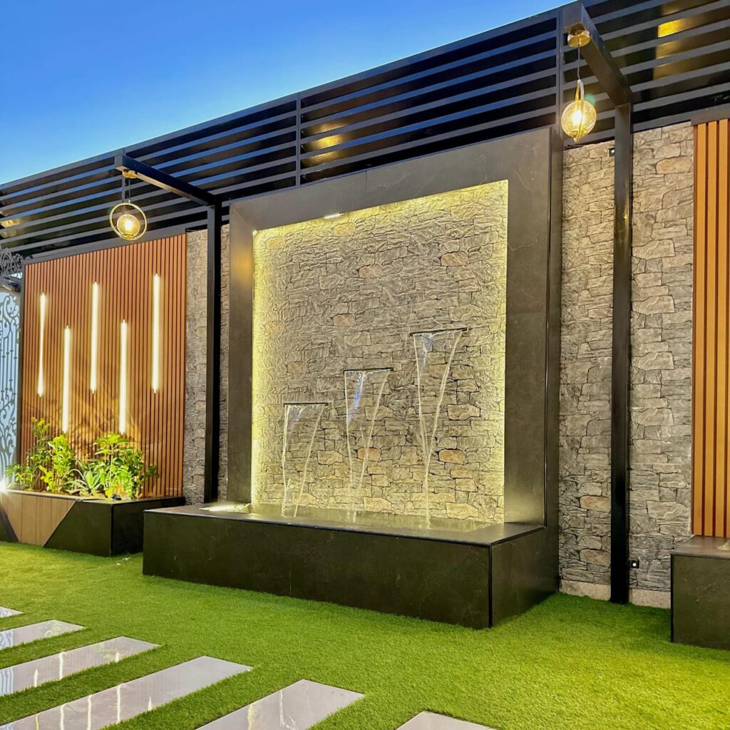 الشلالات والنوافير